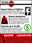 Crime Stoppers Brochure